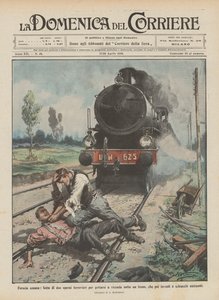 Inhimillinen julmuus, kahden rautatietyöläisen kamppailu heittääkseen toisensa junan alle?